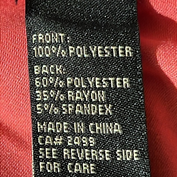 Diane Gilman Women's Tank Top 2XL Pink Layered - Picture 9 of 14